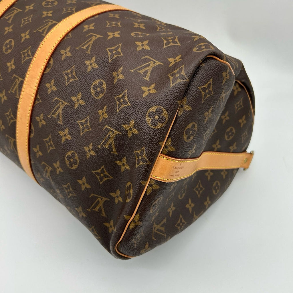 Louis Vuitton Keepall 50 Boston Bag Brown 50 — view 8