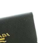 Prada Saffiano Key Case Quadruple Strand Leather Black Key Holder — view 9