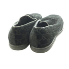 Gucci Loafers Moccasins GG Pattern Velour Leather 38.5 Black SS — view 5