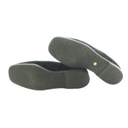 Gucci Loafers Moccasins GG Pattern Velour Leather 38.5 Black SS — view 6