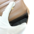 Prada Bifold Wallet Leather Logo Brown — view 6