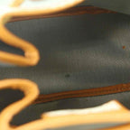 Dior Shoulder Bag Drawstring Navy Brown — view 9