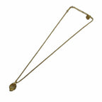 Dior Necklace Logo Rhinestone Gold — view 4