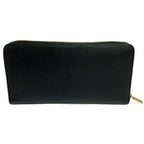 Celine Wallet Large Zipped Black Zip Around Leather — view 2