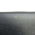 Celine Wallet Large Zipped Black Zip Around Leather — view 5