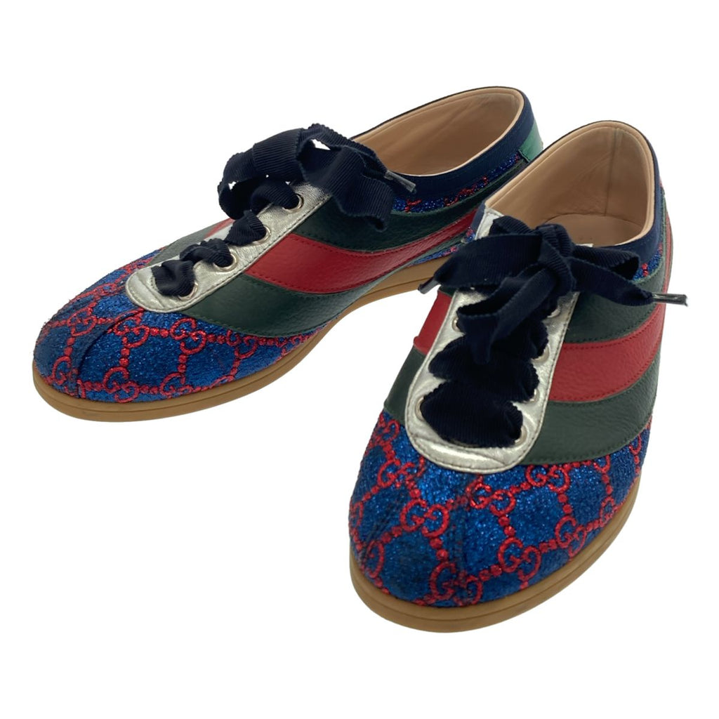 Gucci Web Line GG Lame Sneakers Mix