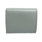 Celine Trifold Wallet Small Flap Trio Gray Leather — view 2