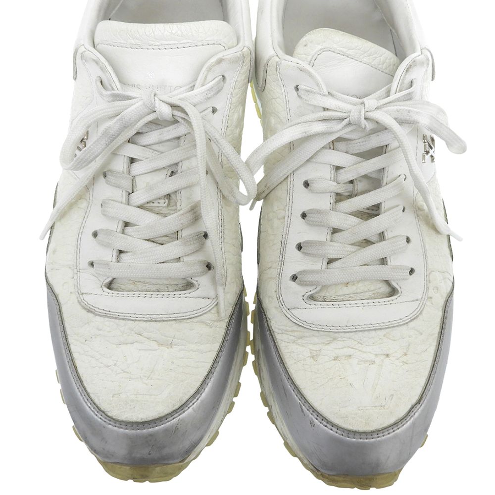 Louis Vuitton Run Away Monogram Sneakers White 7 — view 3