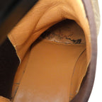 Saint Laurent Paris Suede Side Gore Boots Beige — view 4