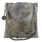 Bottega Veneta Intreccio Mirage Shoulder Bag Black Gold — view 2
