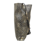 Bottega Veneta Intreccio Mirage Shoulder Bag Black Gold — view 3