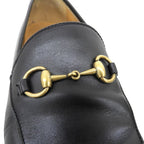 Gucci Horsebit Jordan Loafers Shoes Leather Black — view 3