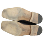 Fendi Square Toe Jodhpur Boots Shoes Brown 8 — view 2