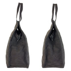 Hermes Her Line GM Gray Silver Polyamide Tote — view 7