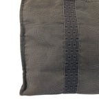 Hermes Her Line GM Gray Silver Polyamide Tote — view 5