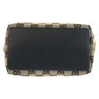 Gucci Black Gold GG Canvas Leather 002 Tote Shoulder — view 9
