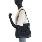 Gucci Bamboo Black Silver GG Canvas Leather 001 Shoulder — view 7