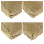 Gucci Beige Brown Light Blue Nylon Leather Shoulder — view 3