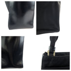 Prada Tessuto Black Silver Nylon Shoulder — view 5