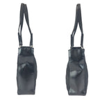 Prada Tessuto Black Silver Nylon Shoulder — view 8