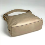 Gucci Interlocking Handbag Leather Beige — view 2
