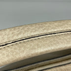 Gucci Interlocking Handbag Leather Beige — view 7