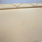 Chanel Wild Stitch Chain Tote CC Logo Leather White — view 3