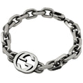 Gucci Interlocking Bracelet 925 Sterling Silver
