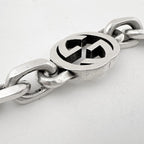 Gucci Interlocking Bracelet 925 Sterling Silver — view 4
