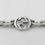 Gucci Interlocking Bracelet 925 Sterling Silver — view 2
