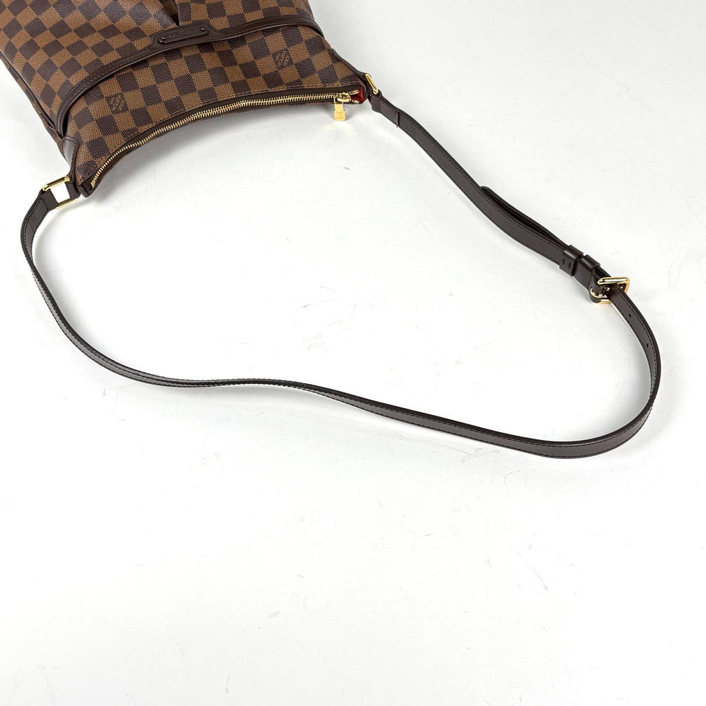 Louis Vuitton Blue Msbeli PM Crossbody Shoulder Bag Damier Brown — view 6