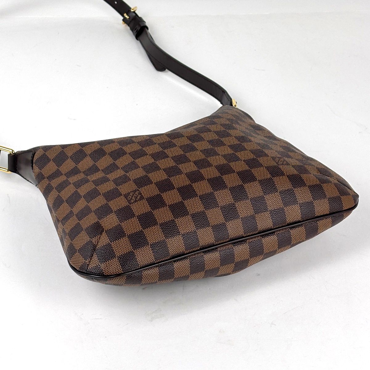 Louis Vuitton Blue Msbeli PM Crossbody Shoulder Bag Damier Brown — view 2