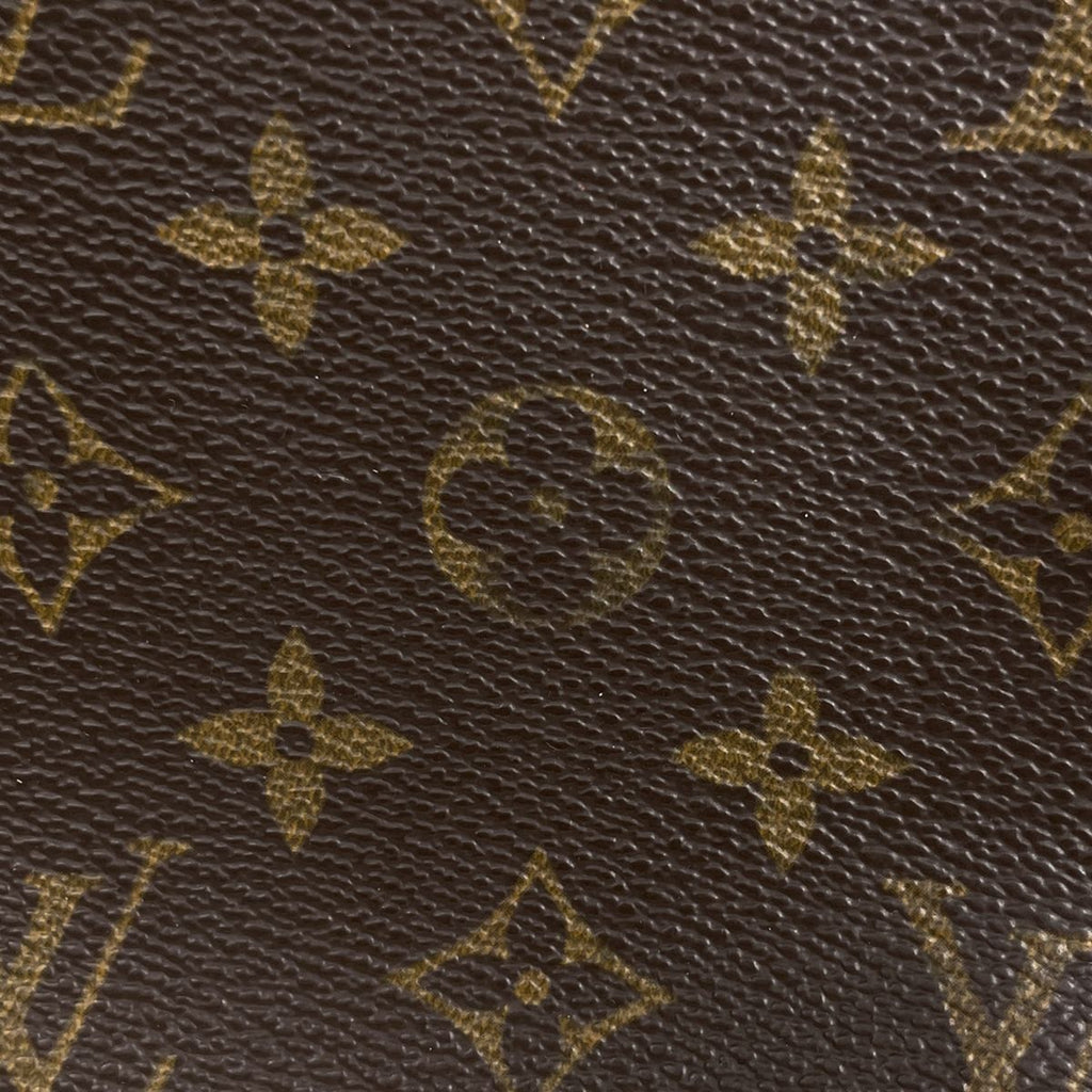 Louis Vuitton Pochette Makeup Cosmetics Pouch Monogram Brown — view 4