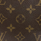 Louis Vuitton Pochette Makeup Cosmetics Pouch Monogram Brown — view 4