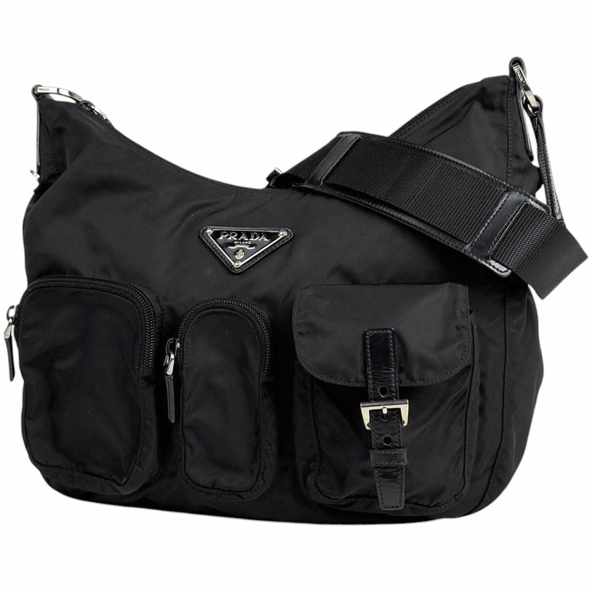 Prada Shoulder Bag Nylon Nero