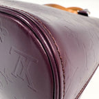 Louis Vuitton Stockton Shoulder Bag Tote Monogram Matte Violet — view 3