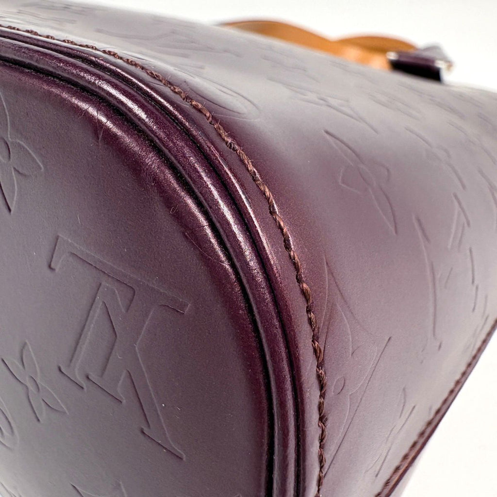 Louis Vuitton Stockton Shoulder Bag Tote Monogram Matte Violet — view 3
