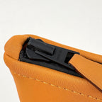 Hermes Neobain Maillon Marant Polyamide Makeup Pouch Nylon Caramel — view 4