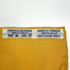 Hermes Carre 90 Feria de Sevilla Seville Holiday Scarf Silk Yellow Multicolor — view 2