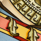 Hermes Carre 90 Reves D'espace Dream Space Scarf Silk Light Blue Multicolor — view 3