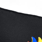 Hermes Carre 90 Railing Ship Handrail Scarf Silk Black Multicolor — view 5
