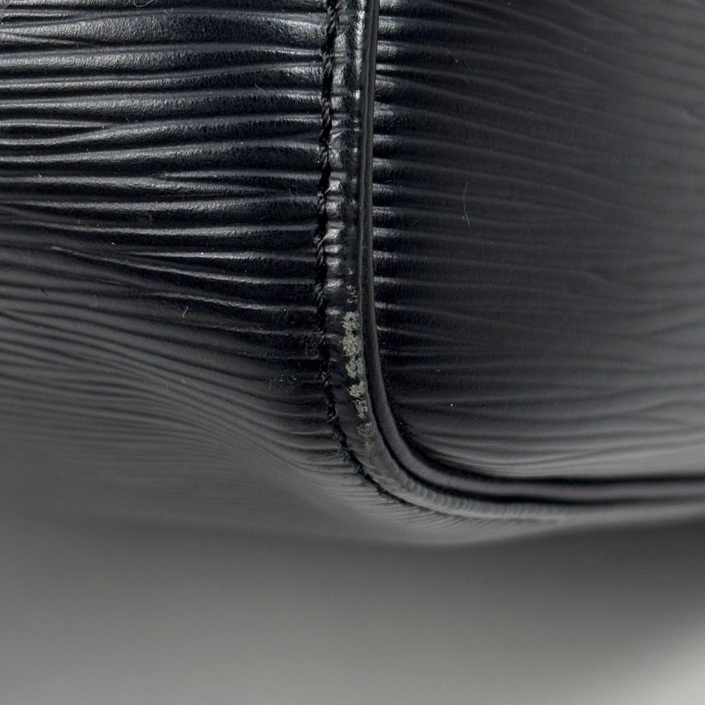 Louis Vuitton Keepall 55 Boston Bag Epi Noir — view 3