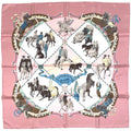 Hermes Carre 90 Musee Vivant du Cheval Chantilly Chien Thichy Castle Horse