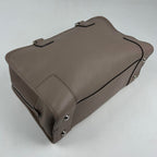 Loewe Amazona 36 Anagram Leather Gray Ju Handbag — view 2