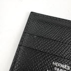 Hermes Mc2 Euclid Card Case Leather Black — view 4