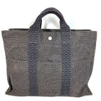 Hermes Handbag Her Line Canvas Gray