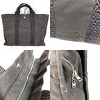 Hermes Handbag Her Line Canvas Gray — view 8