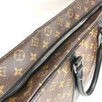 Louis Vuitton Business Bag Porte Documents Voyage GM Monogram Macassar Canvas — view 6