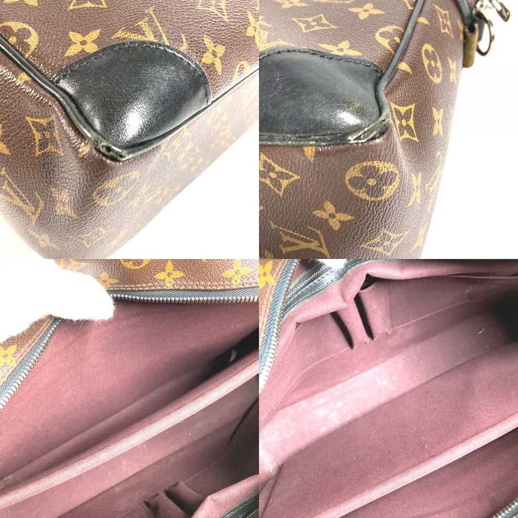 Louis Vuitton Business Bag Porte Documents Voyage GM Monogram Macassar Canvas — view 7