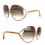 Dior Vintage Brown 14 63 17 Sunglasses Gradient Lens Eyewear — view 4